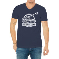 M110 Self Propelled Howitzer V-neck Tee | Artistshot