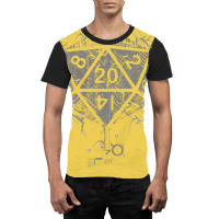 D20 Of Power Graphic T-shirt | Artistshot