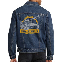 M110 Self Propelled Howitzer 1 Men Denim Jacket | Artistshot