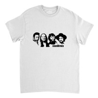 Outlaw Country Supergroup The Black Stencil Classic T-shirt | Artistshot