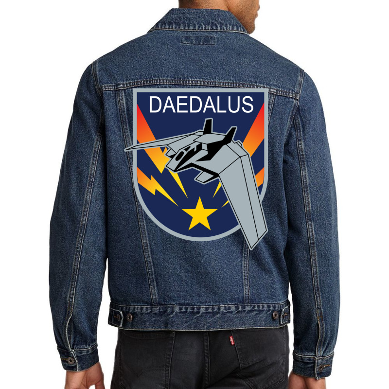 Daedalus Class Tau'ri Spaceship Men Denim Jacket | Artistshot