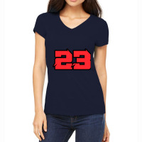 No 23 Women's V-neck T-shirt | Artistshot