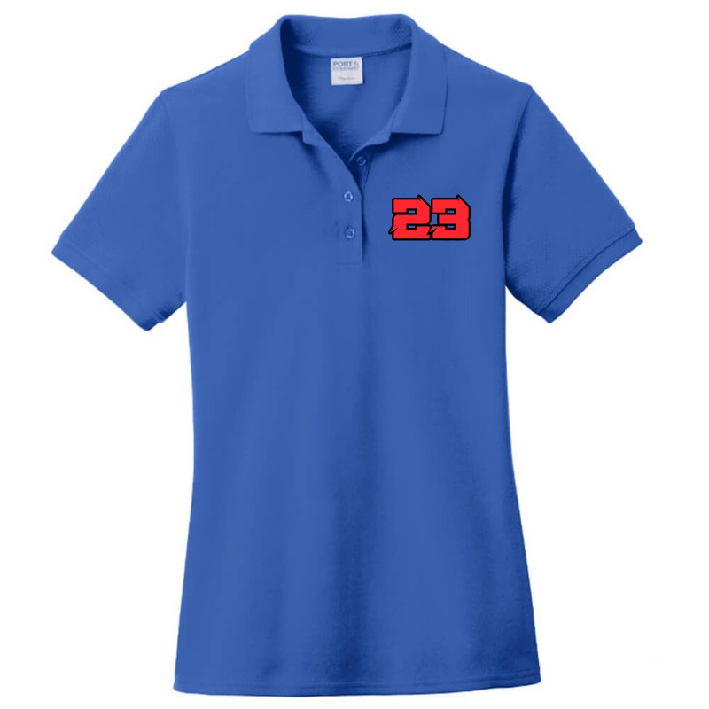 No 23 Ladies Polo Shirt by Tyleer | Artistshot