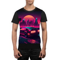 Car Retro Synthwave Graphic T-shirt | Artistshot