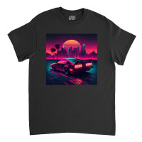 Car Retro Synthwave Classic T-shirt | Artistshot