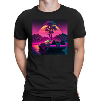 Car Retro Synthwave T-shirt | Artistshot