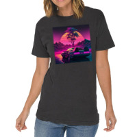 Car Retro Synthwave Vintage T-shirt | Artistshot