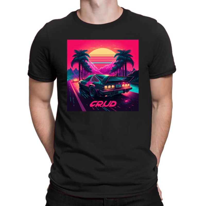 Car Retro Synthwave T-Shirt by Agus Creative | Artistshot