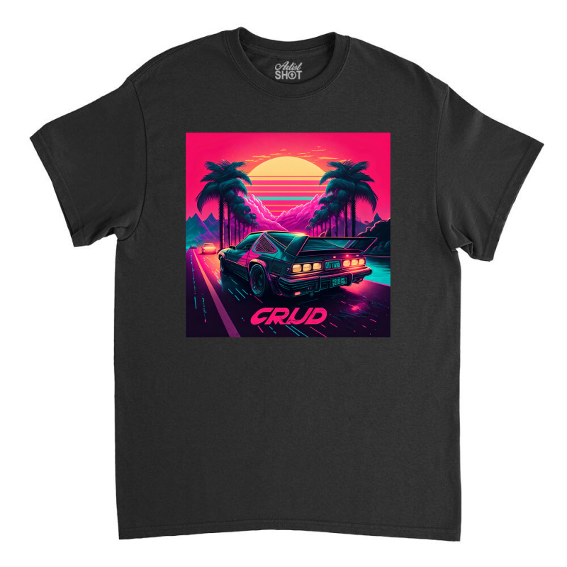 Car Retro Synthwave Classic T-shirt by Agus Creative | Artistshot