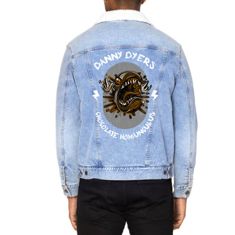 Danny Dyers Chocolate Homunuculus Unisex Sherpa-lined Denim Jacket | Artistshot