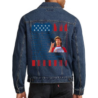 Joe Dirt Merica’ Fourth Of July   Joe Dirt Bleach 4th Of July Shirt. Men Denim Jacket | Artistshot