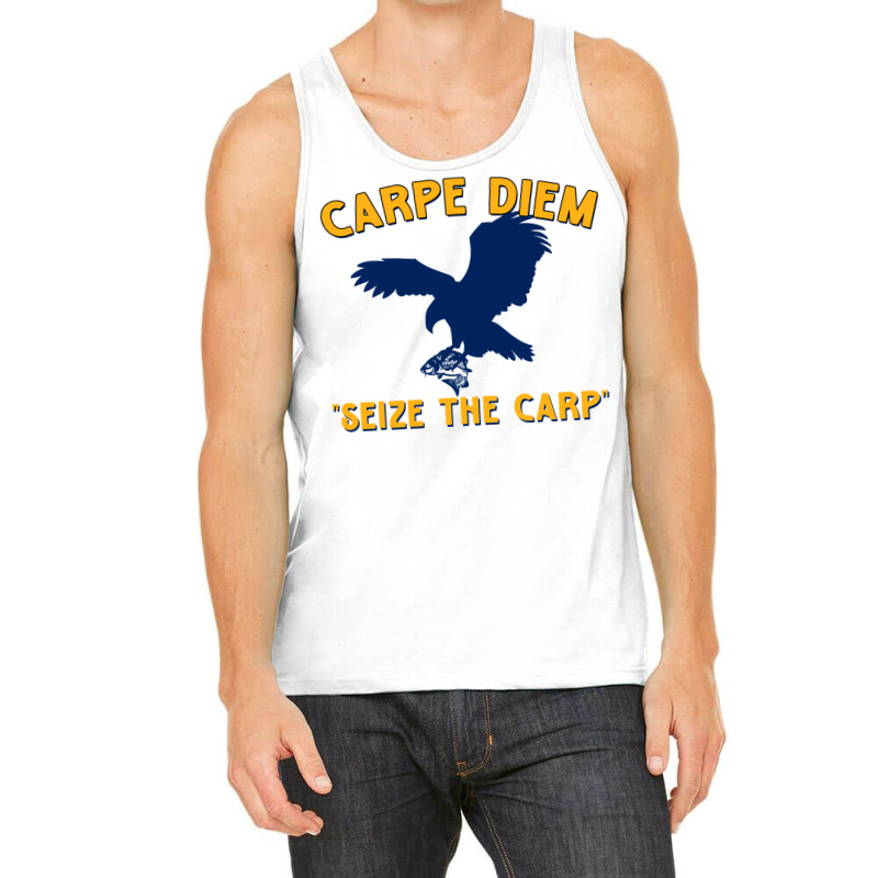 Carpe Diem   Seize The Carp Tank Top by miyhaexaltoc | Artistshot