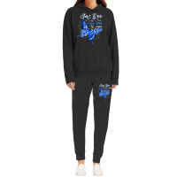 Familial Polyposis Warrior Blue Butterfly Womens T Shirt Hoodie & Jogger Set | Artistshot