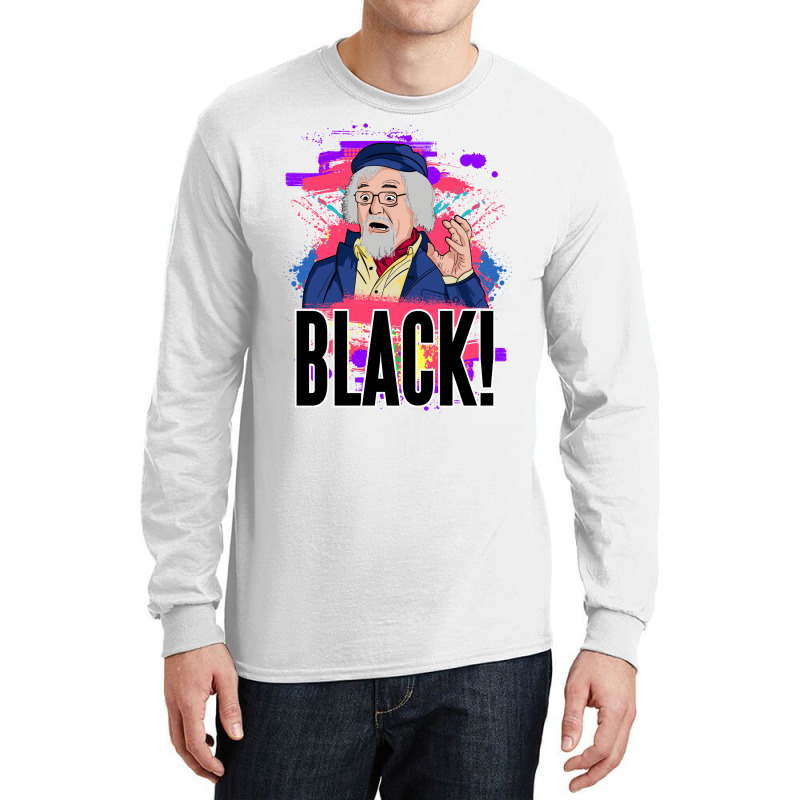 Johnny Nice Painter   Black Long Sleeve Shirts by legohtashyap | Artistshot