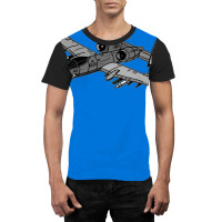 A 10 Warthog Digital Painting Graphic T-shirt | Artistshot