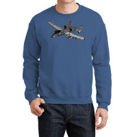 A 10 Warthog Digital Painting Crewneck Sweatshirt | Artistshot