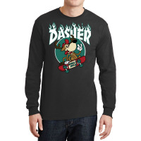 Dasher   Skateboarding Reindeer   Funny Xmas Cartoon Long Sleeve Shirts | Artistshot