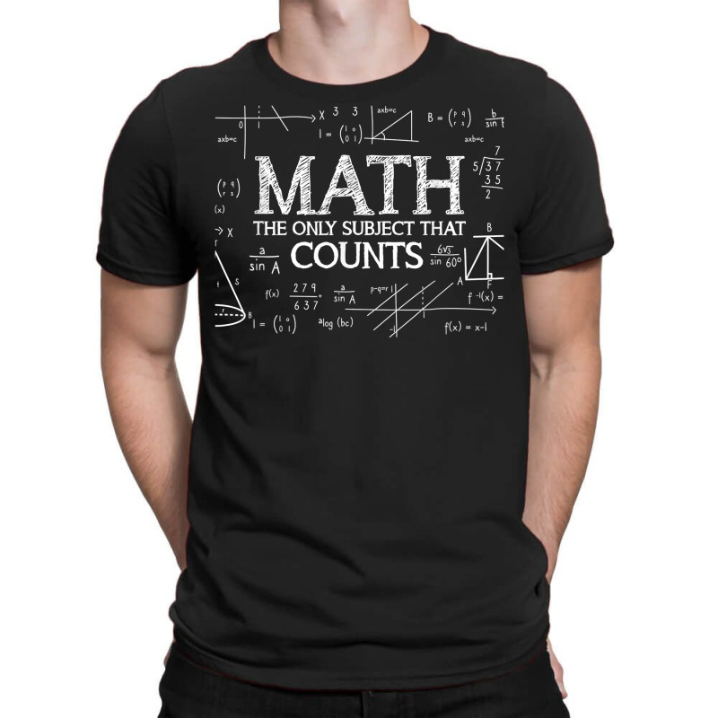 Algebra Science Geek Calculus Mathematics Teacher Nerd Math T Shirt T-shirt | Artistshot