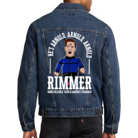 Arnold Rimmer More Reliable Than A Garden Strimmer Men Denim Jacket | Artistshot