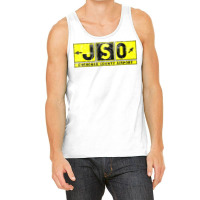 Jso Cherokee County Airport Taxiway Sign Design Distressed Tank Top | Artistshot