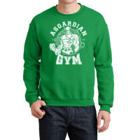 Asgardian Gym   Viking Norse God Gym Crewneck Sweatshirt | Artistshot