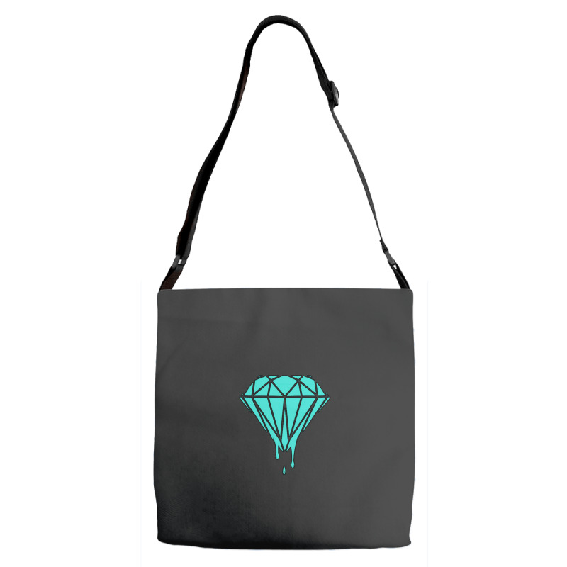 Drippin' Diamond 1 Adjustable Strap Totes | Artistshot