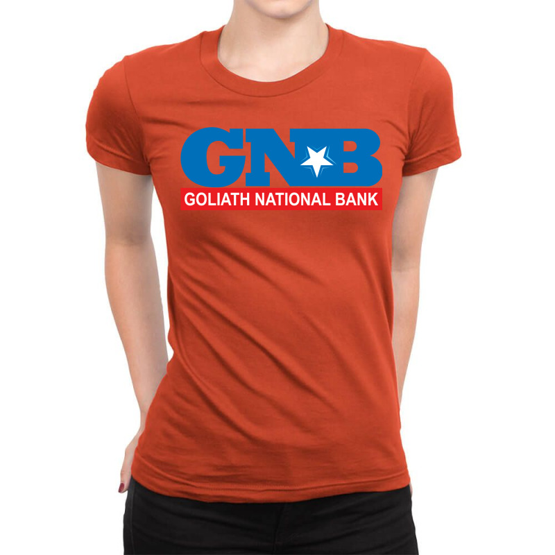 Gnb   Goliath National Bank Ladies Fitted T-Shirt by cozijndjoukaw | Artistshot