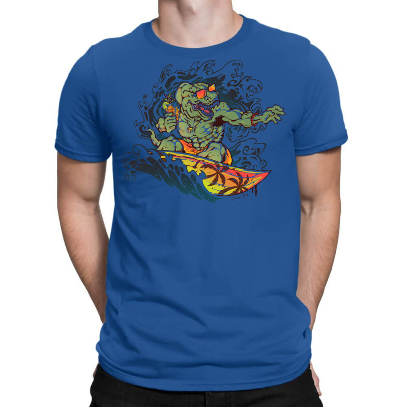 Jurassic Bay T-Shirt by legohtashyap | Artistshot