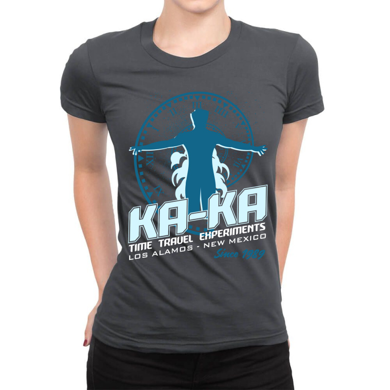 Ka Ka Time Travel Experiments Ladies Fitted T-Shirt by legohtashyap | Artistshot