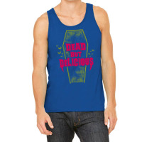 Dead But Delicious   Funny Goth Vampire Quote Tank Top | Artistshot