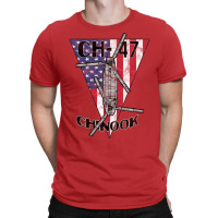 Ch 47 Chinook Transport Army Helicopter Patriotic Vintage T-shirt | Artistshot