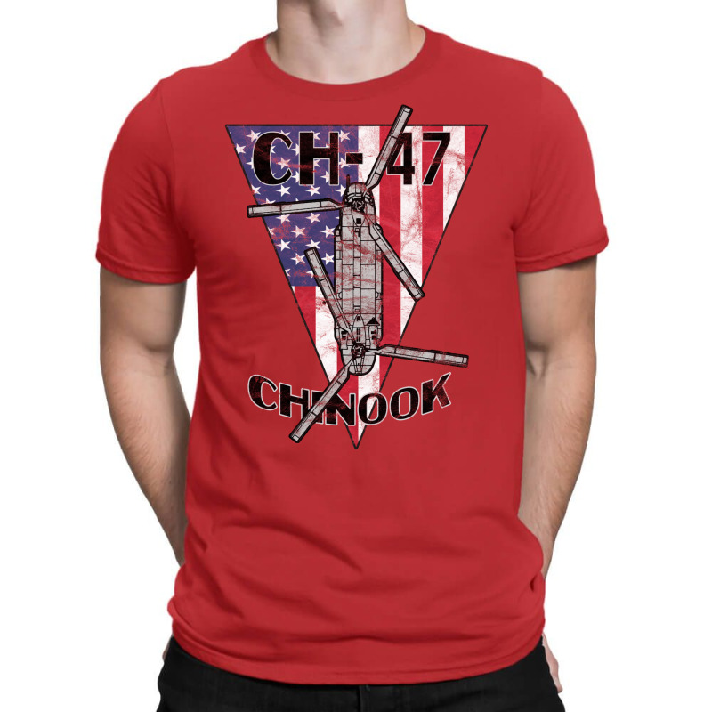 Ch 47 Chinook Transport Army Helicopter Patriotic Vintage T-Shirt by miyhaexaltoc | Artistshot