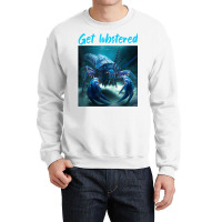 Funny Jumpscare Lobster Meme Blue Crustacean T Shirt Crewneck Sweatshirt | Artistshot