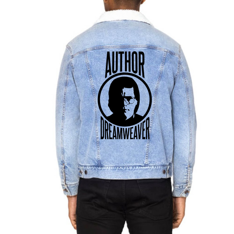 Author   Dreamweaver Unisex Sherpa-Lined Denim Jacket by ghanimshorgok | Artistshot