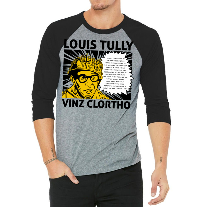 Louis Tully  Vinz Clortho Quote 3/4 Sleeve Shirt by huchakmiezisi | Artistshot