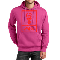 Love Is In The Air   Mask Unisex Hoodie | Artistshot