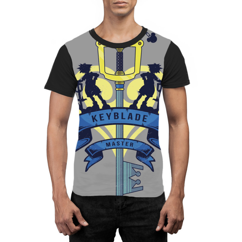 Keyblade Graphic T-shirt by legohtashyap | Artistshot