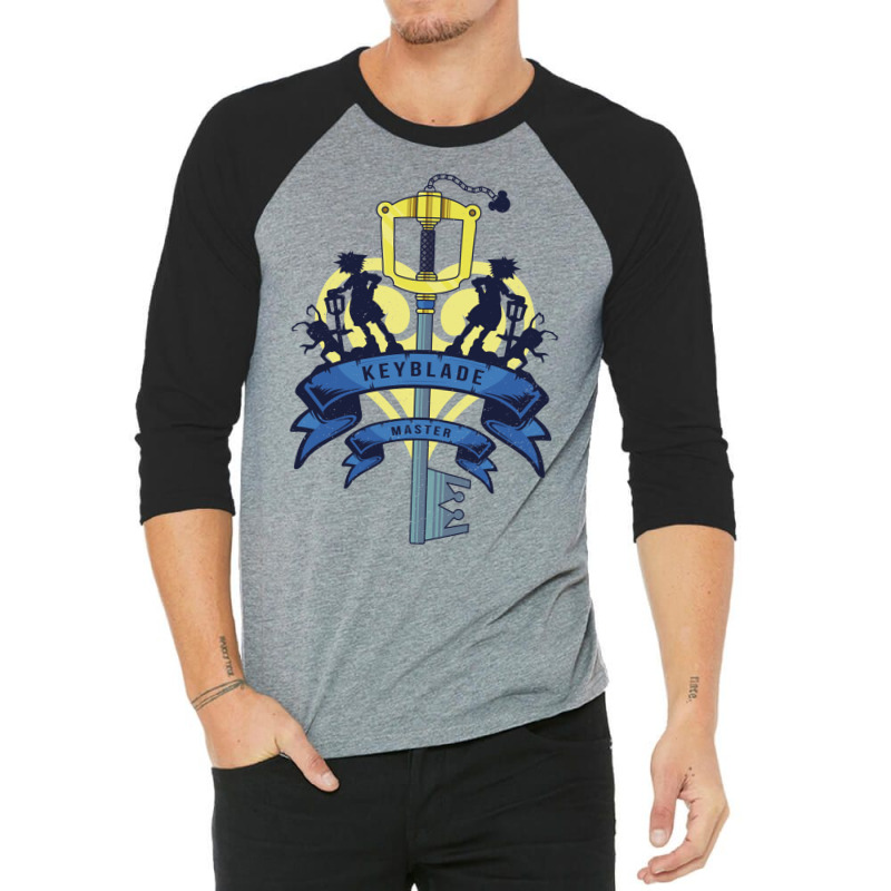 Keyblade 3/4 Sleeve Shirt by legohtashyap | Artistshot