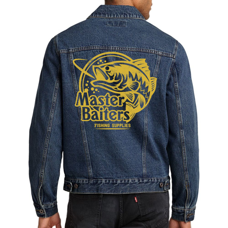 Master Baiters Men Denim Jacket by mentszerbyh | Artistshot