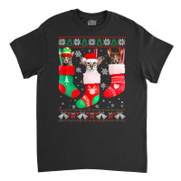 Funny Ugly Christmas Oriental Cat Lovers Cat Owner T Shirt Classic T-shirt | Artistshot