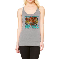 Heifer Sunflower Wanna Tuck That Back In Western Farm Animal T Shirt Racerback Tank | Artistshot