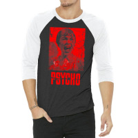 Psycho Scream Tee 3/4 Sleeve Shirt | Artistshot