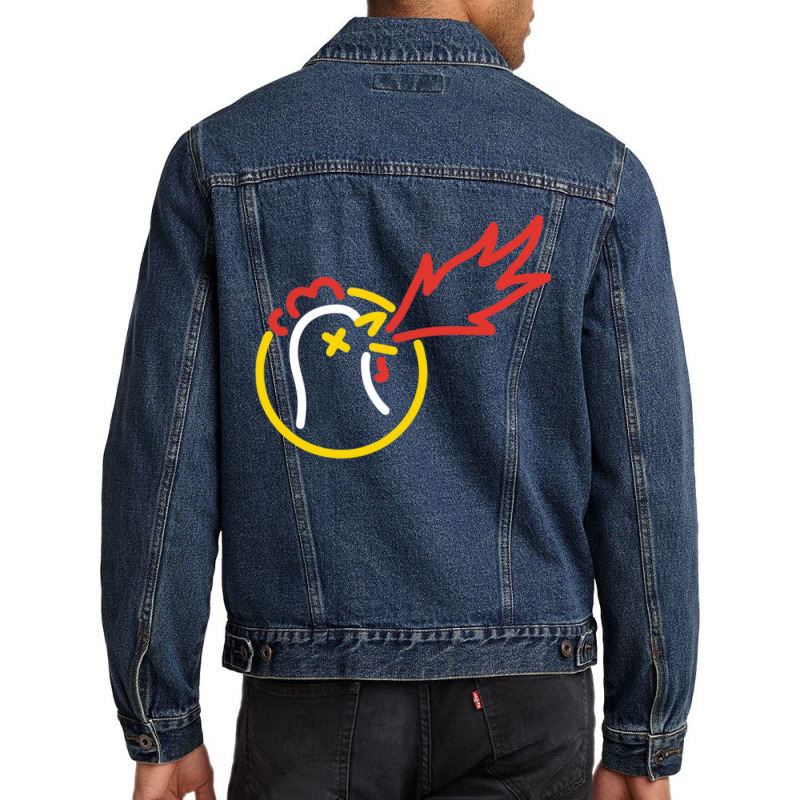 Hot Ones Men Denim Jacket | Artistshot