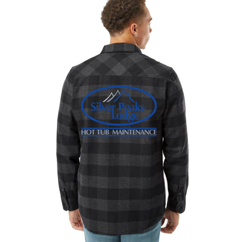 Silver Peaks Lodge   Hot Tub Maintenance Flannel Shirt | Artistshot