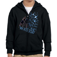 Waterski Dispersion For Waterskiers Youth Zipper Hoodie | Artistshot