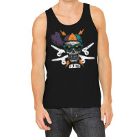 Skateboarding Skull Tank Top | Artistshot