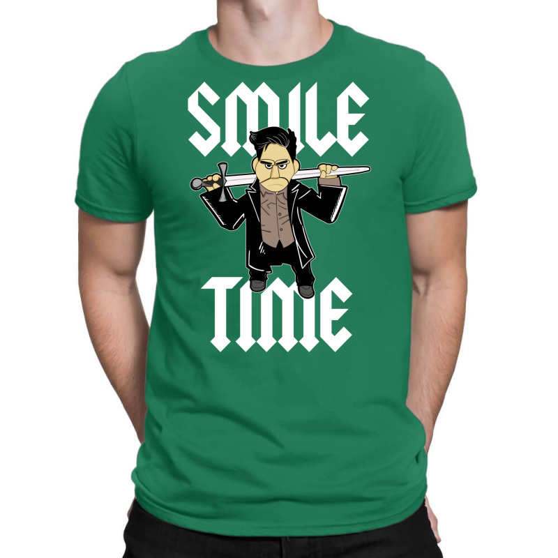 Smile Time Puppet T-shirt | Artistshot