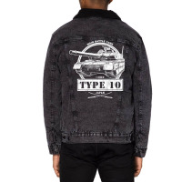 Type 10 Japanese Tank Unisex Sherpa-lined Denim Jacket | Artistshot