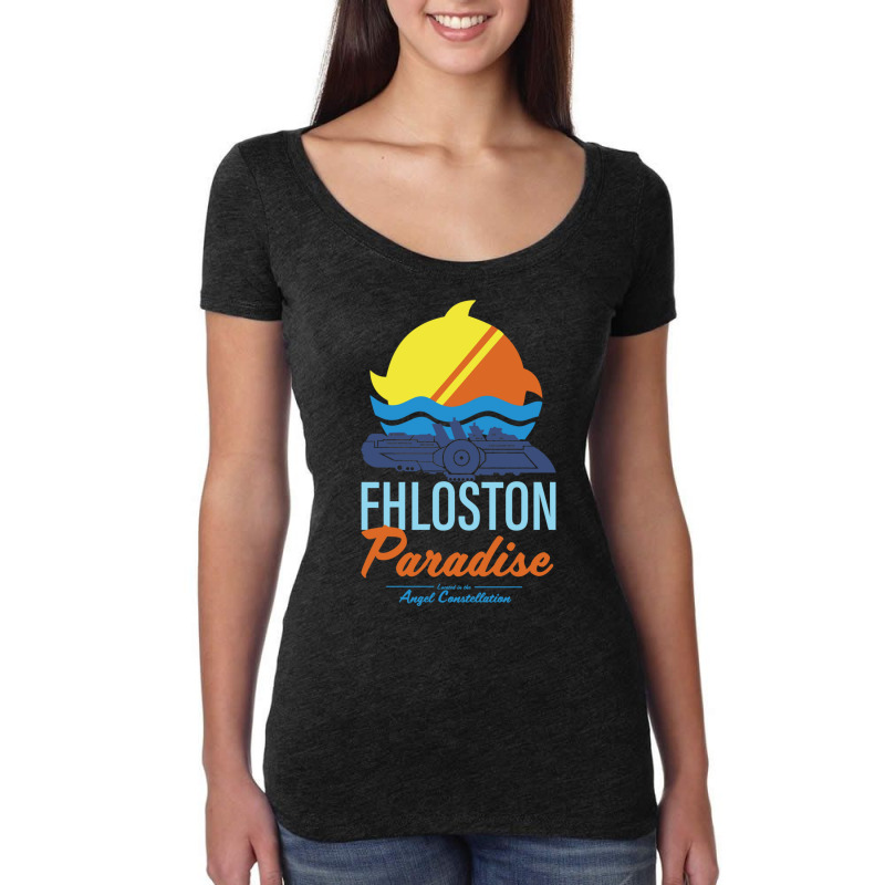 Phloston Paradise In The Angel Constellation Women's Triblend Scoop T-shirt by feleurmissakm | Artistshot