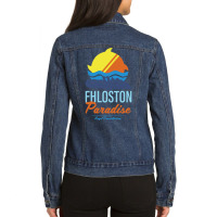 Phloston Paradise In The Angel Constellation Ladies Denim Jacket | Artistshot